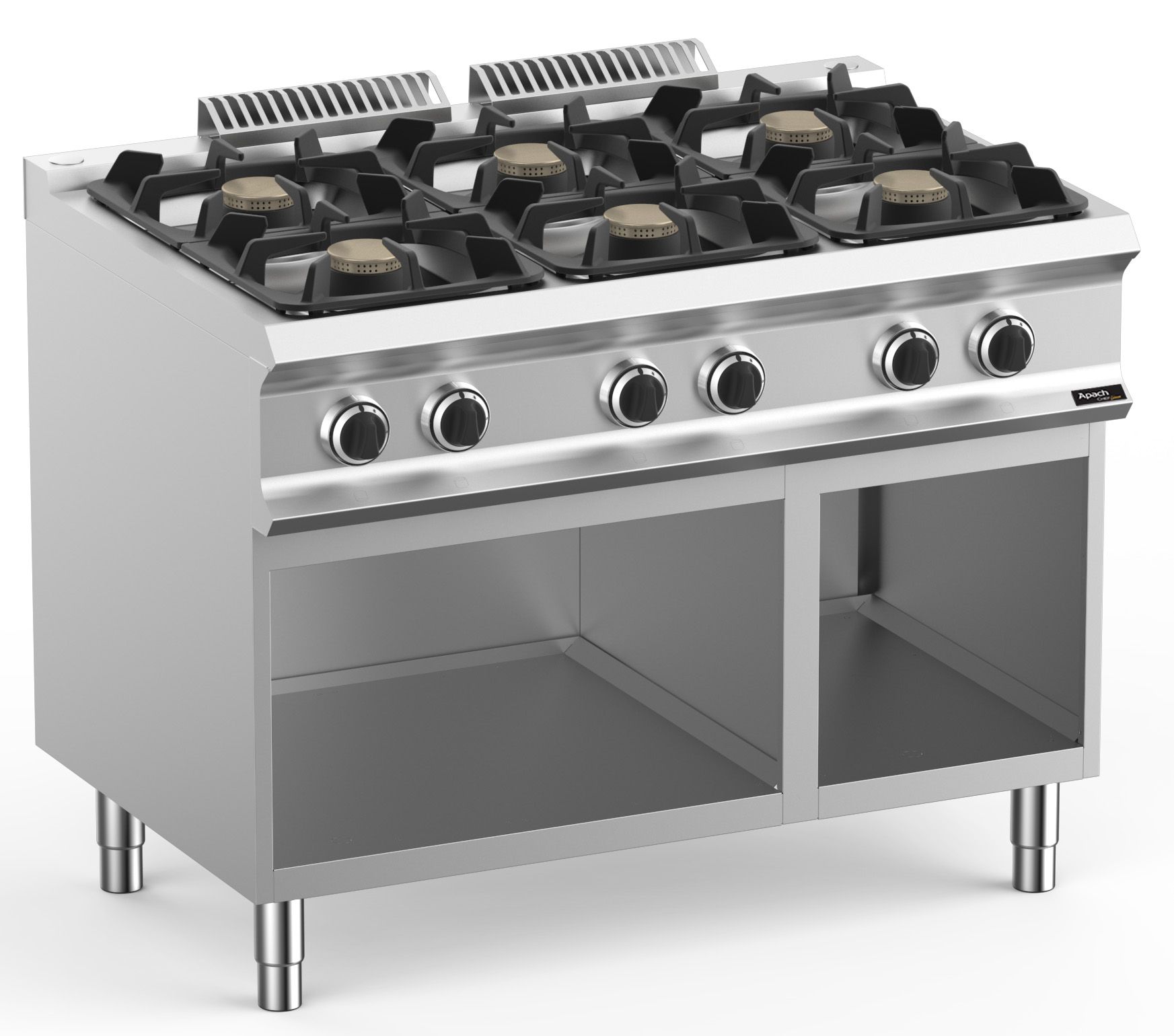ПЛИТА ГАЗОВАЯ 6 КОНФОРОЧН. 700 СЕРИИ APACH CHEF LINE GLRRG117OSP XL