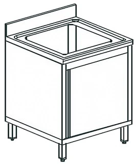 Ванна моечная Apach Chef Line LS86-54HD