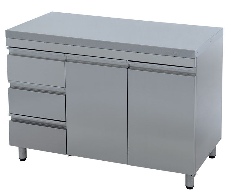 Стол-тумба Атеси СТ-С-1200.600-02-Р-3Л