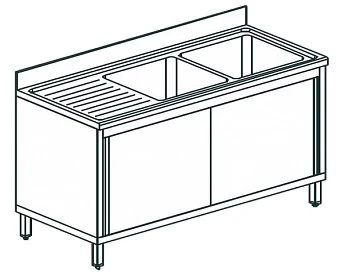 Ванна моечная Apach Chef Line L2S217-65LWSD
