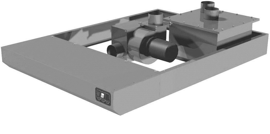 КОЗЫРЕК С ПАРОКОНДЕНСАТОРОМ ДЛЯ МИНИРОТАЦИОННЫХ ПЕЧЕЙ APACH BAKERY LINE СЕРИИ C46