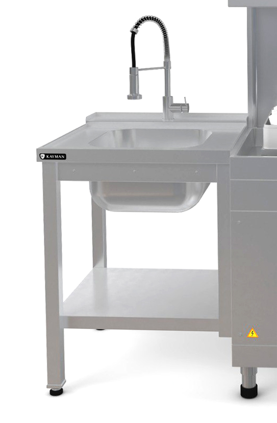 СТОЛ ПРЕДМОЕЧНЫЙ ДЛЯ КУПОЛЬНЫХ П/М KAYMAN МОЙДОДЫР СПМ-КП 630