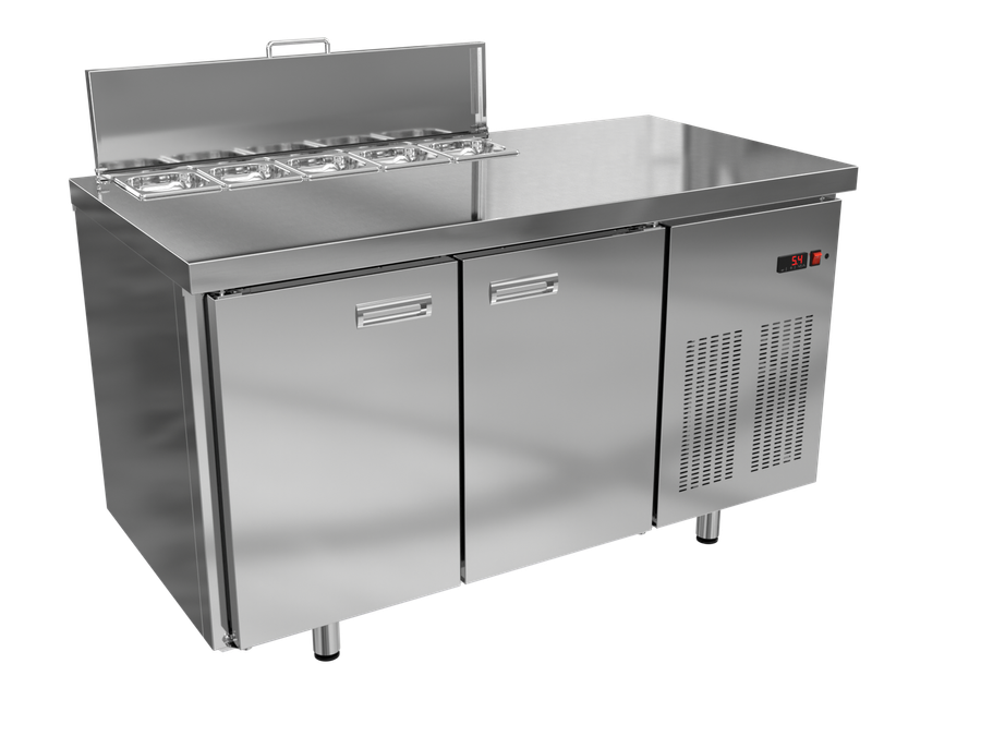 Стол холодильный для салатов Kroner СХС 2-140-70