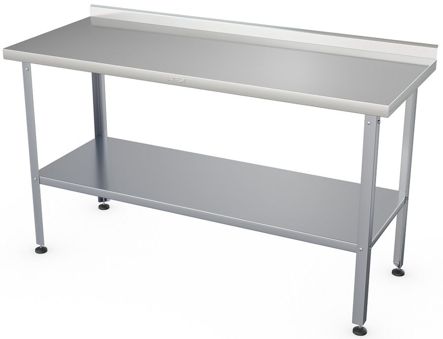 Стол разделочный Атеси СР-С-1-1500.700-02-ПСОц (СР-3-1500/700-Сп)