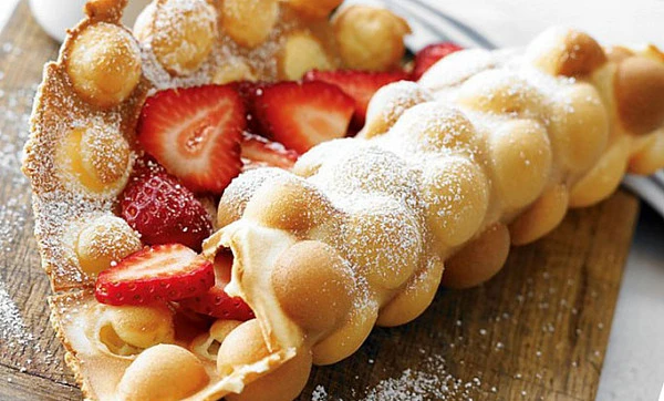 Вафельница для гонконгских вафель (Bubble Waffle) Starfood 1620042A