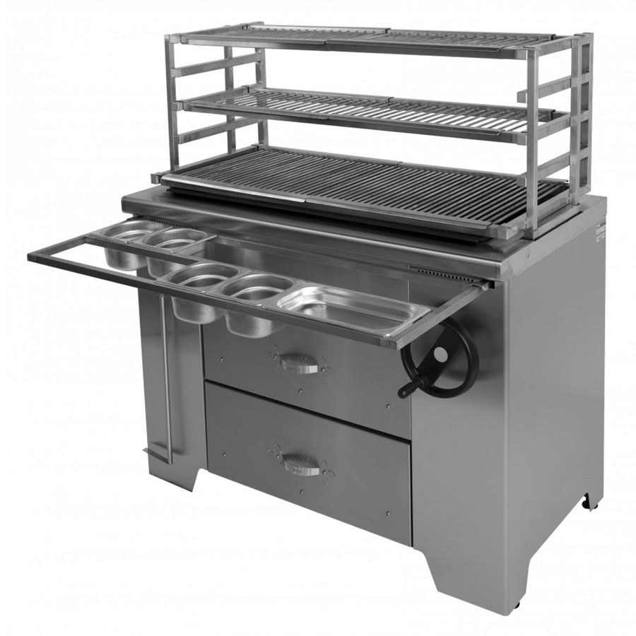 Многофункциональный угольный мангал Гриль-Мастер УММ/2 (ROBATA L1200)