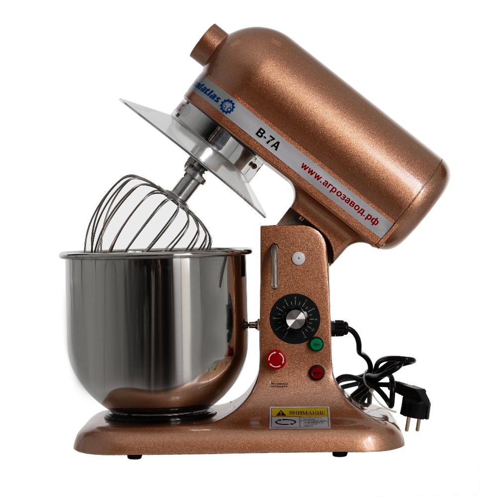 Планетарный миксер Foodatlas B-7A коричневый