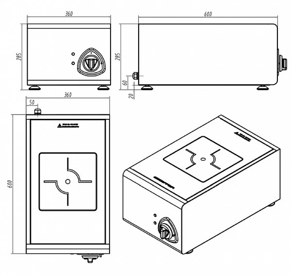 Плита индукционная Kocateq 4VTIM5