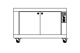 ШКАФ РАССТОЕЧНЫЙ ZANOLLI CITIZEN ГАЗ PW 6/CL