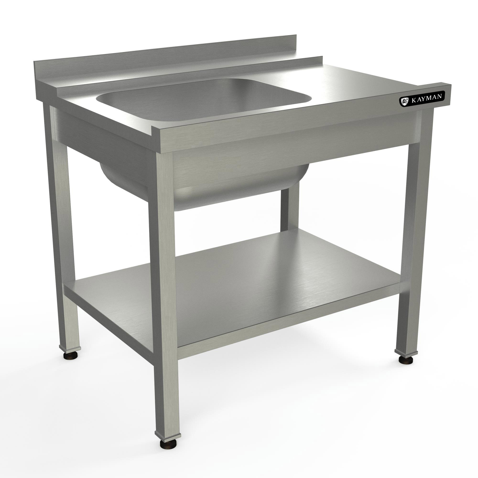 СТОЛ ДЛЯ ГРЯЗНОЙ ПОСУДЫ С НАПРАВЛЯЮШИМИ KAYMAN ДЛЯ П/М TATRA СПМ-321/0907 ПРАВЫЙ