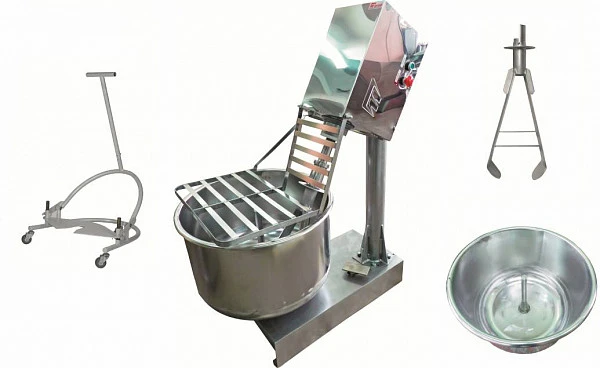 Спиральный тестомес Торгмаш Пермь МТМ-110