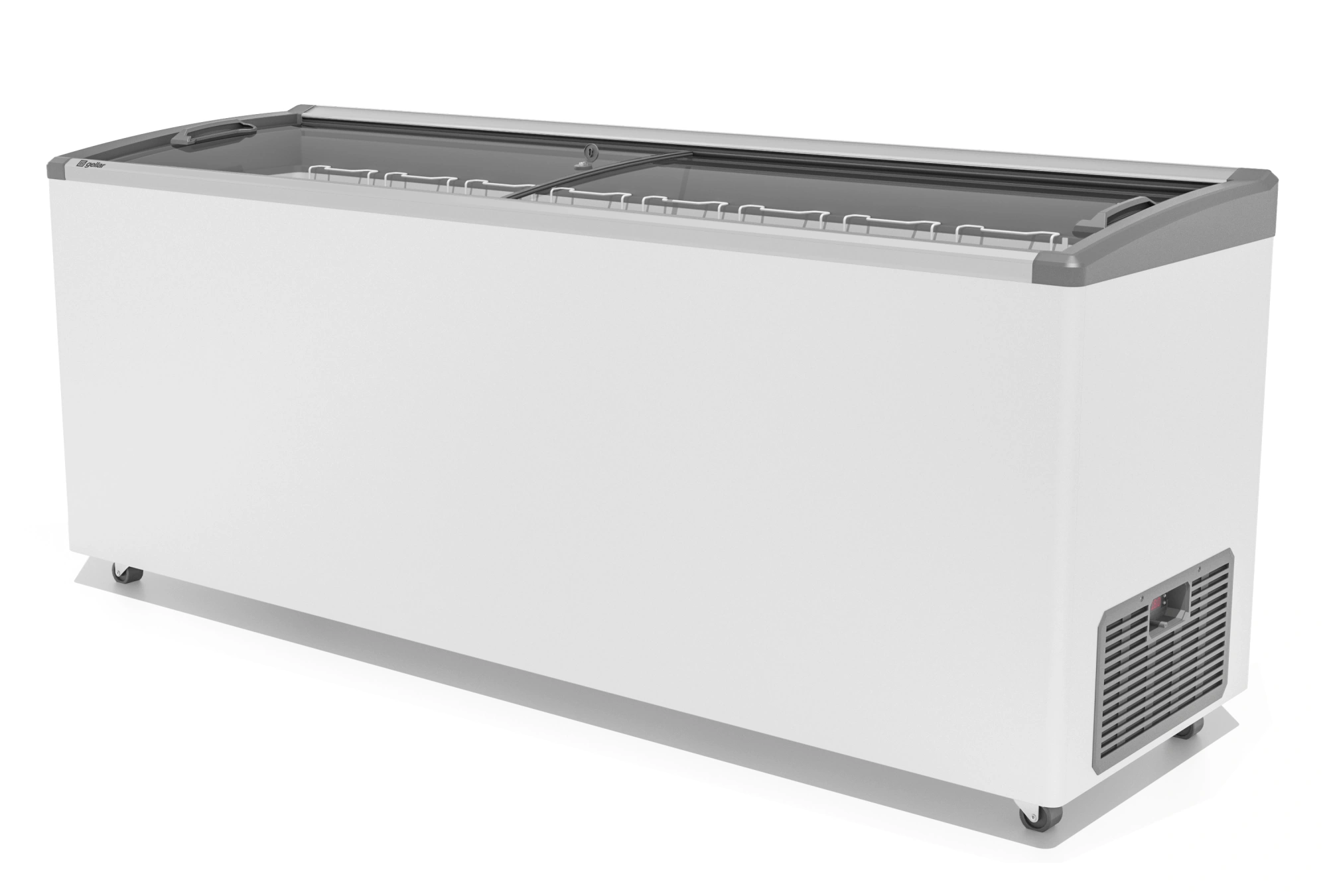 Морозильный ларь Gellar FG 700 E серый