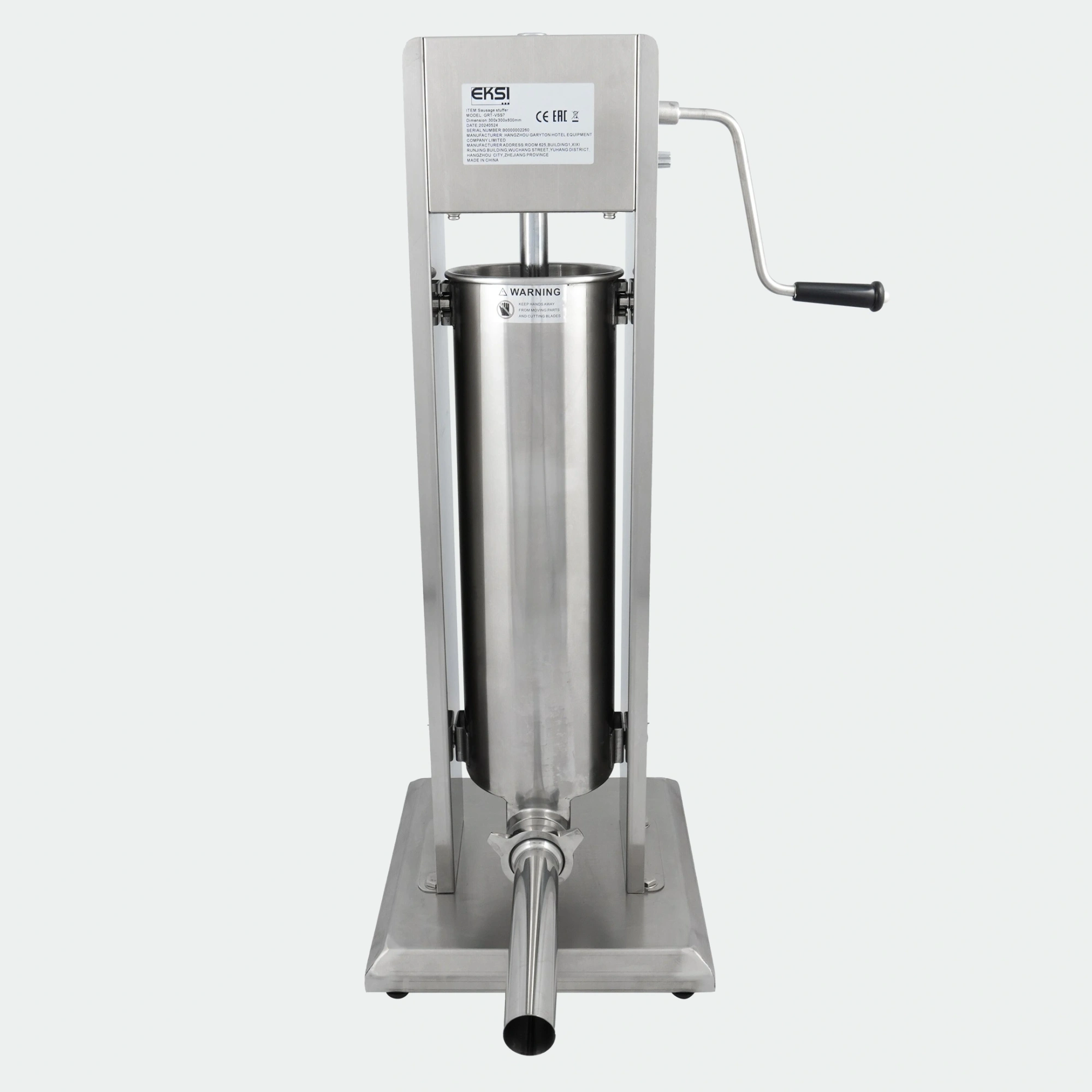 Шприц для набивки колбас т.м. EKSI, модель GRT-VSS5