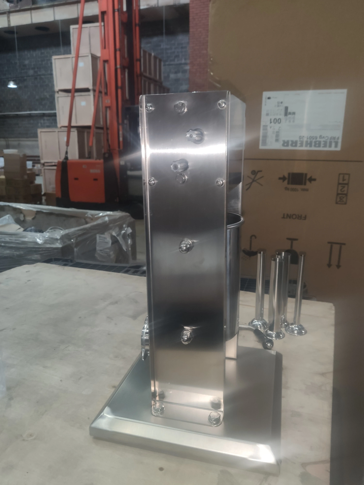 S01_Шприц для набивки колбас т.м. EKSI, модель GRT-VSS3