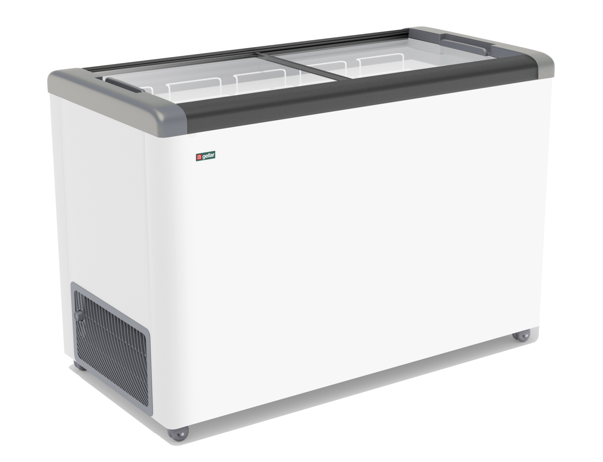 Морозильный ларь Gellar FG 600 C серый